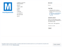 Tablet Screenshot of muniqueando.com